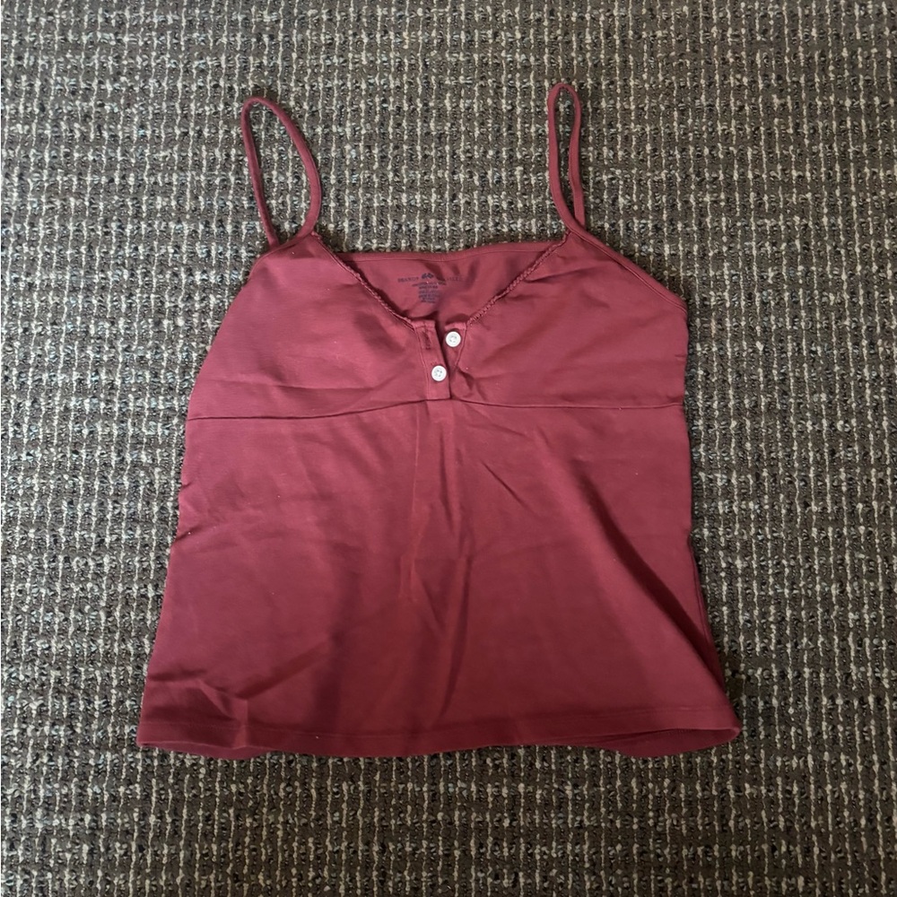 Brandy Melville Burgundy Camisole Top